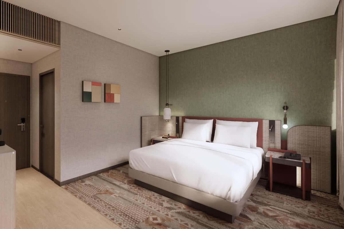 In-room safe, blackout drapes, cribs (free), WiFi (free)