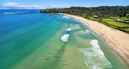 August Sale!! Comfortable Kauai Villa with Beach Moments Away