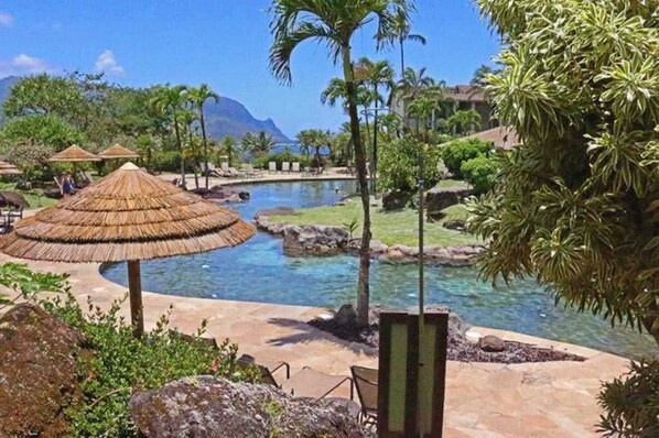 Pool - Room for All with Sweeping Hanalei Bay Views (Princeville)