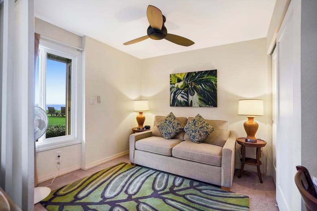 TV, DVD player, offices