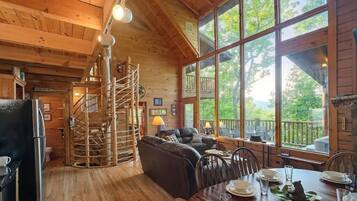 House, Multiple Beds (Magic Mountain) | Living area