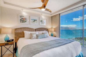 Iron/ironing board, WiFi, bed sheets - Seventh-Floor Oceanfront Kihei Condo with Gym, Pool & Fast WiFi (Kihei)