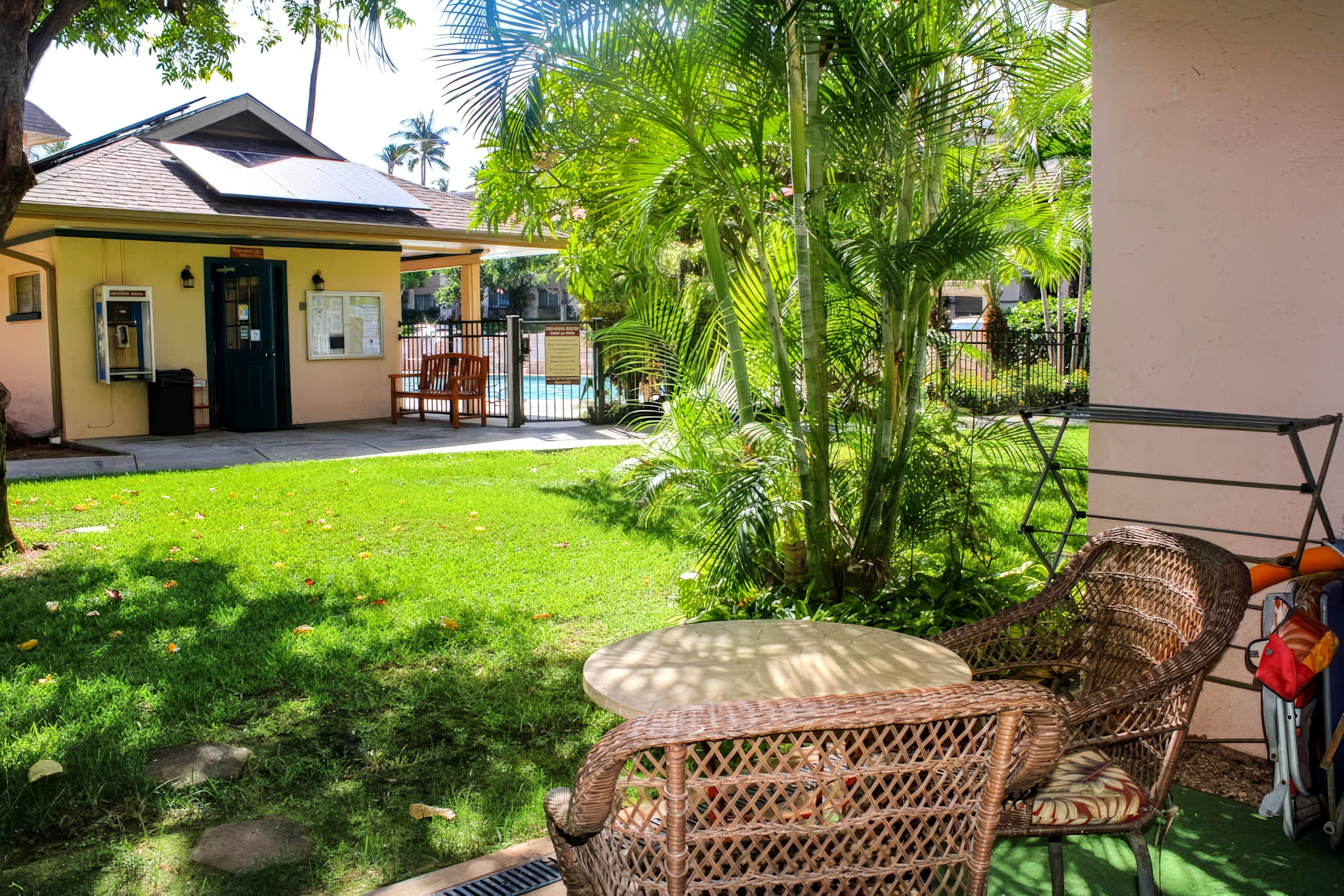 Private Garden Patio For Peaceful Mornings