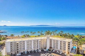 Exterior - Ocean-View Kihei Penthouse with Two Balconies (Kihei)