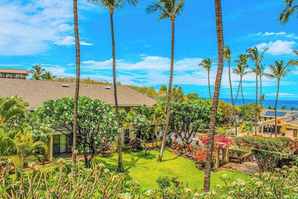 Property grounds - Kihei Condo with AC & Shared Pool - Waves Await (Kihei)