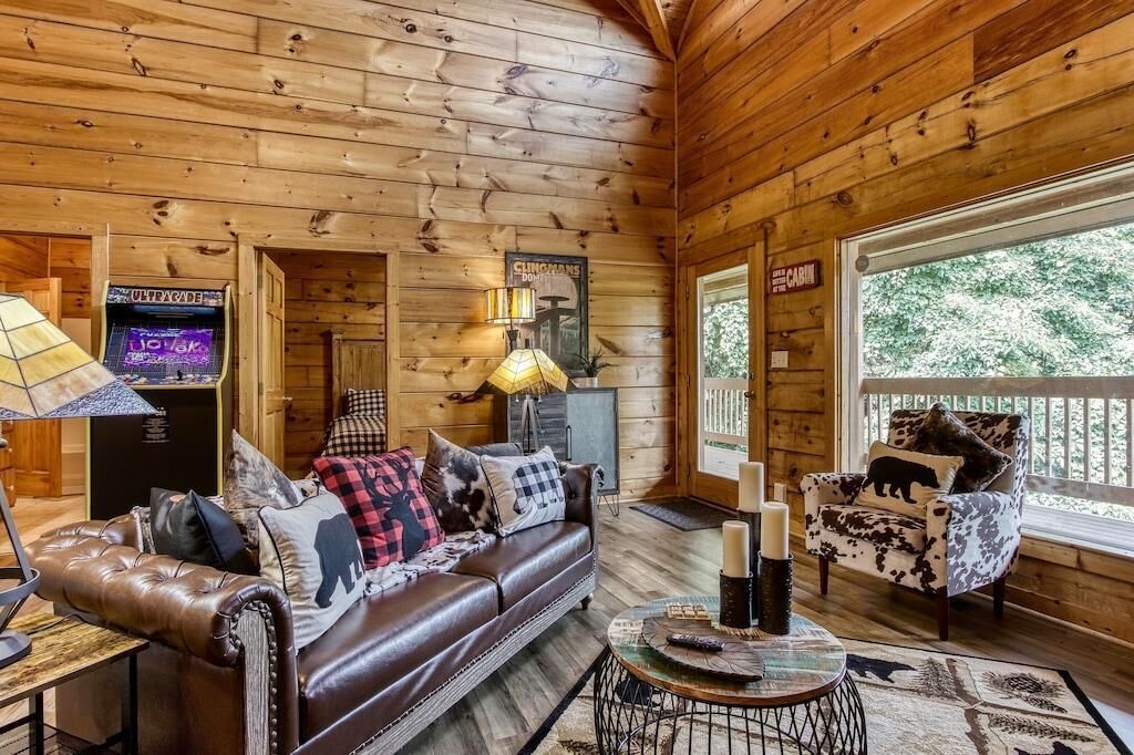 Maison, Plusieurs lits (Willow Heights Lodge) | Aire de séjour