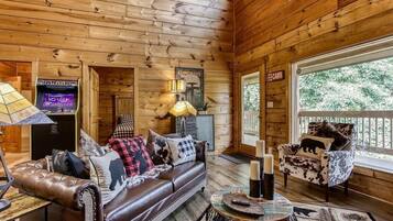 Maison, Plusieurs lits (Willow Heights Lodge) | Aire de séjour