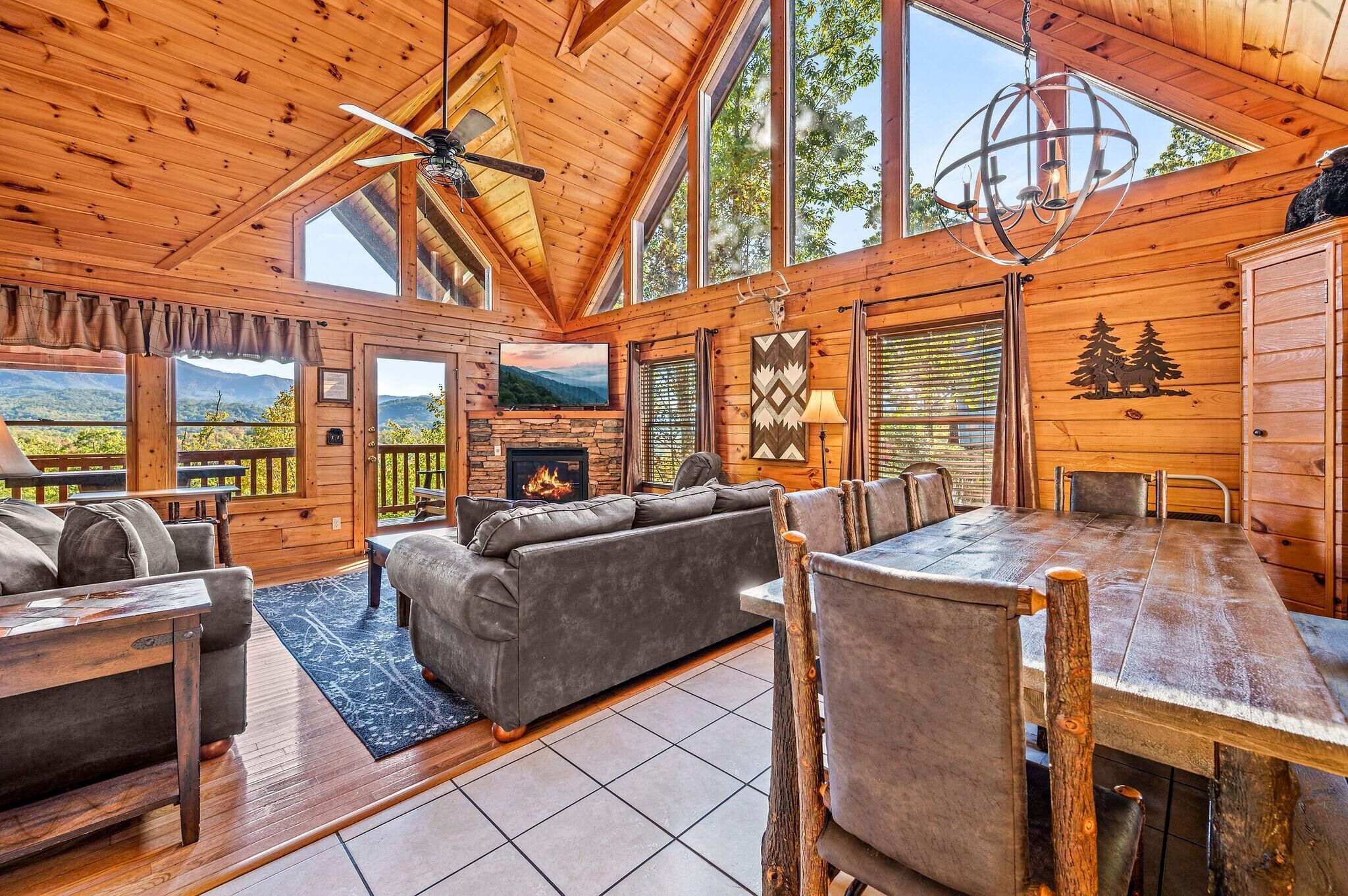 House, Multiple Beds (Some Peak Somewhere Cabin) | Interior