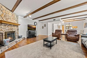 Condo, Multiple Beds (Mountain Charm 2) | Living area - Mountain Charm 2 (Gatlinburg)