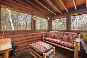 Casa, varias camas (Fox n' Socks) | Área de sala de estar