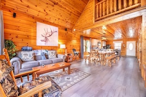 Ferienhaus, Mehrere Betten (A Perfect Stay) | Wohnbereich
