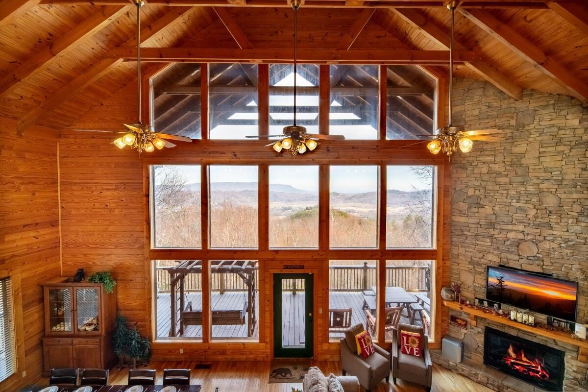 Ferienhaus, Mehrere Betten (Mountain Estate) | Wohnbereich