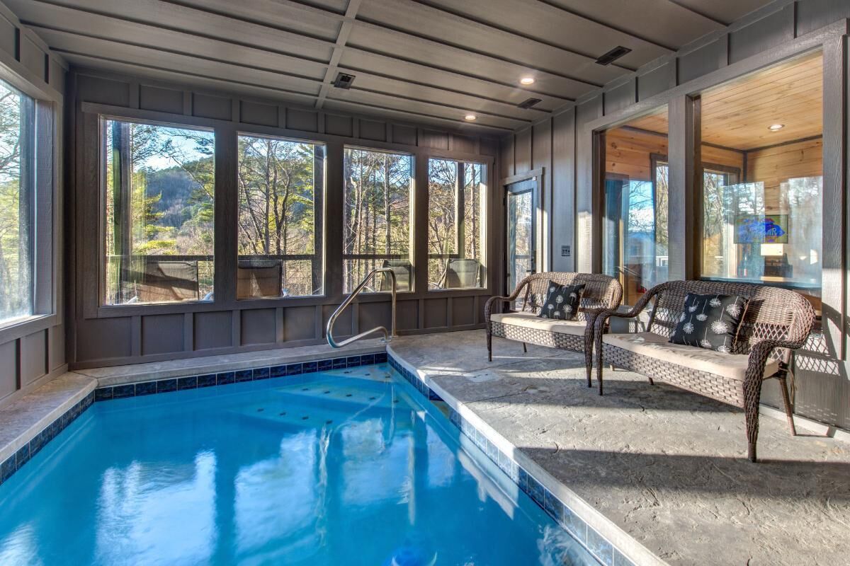 Maison, plusieurs lits (Bearfoot Splash Hideaway) | Piscine