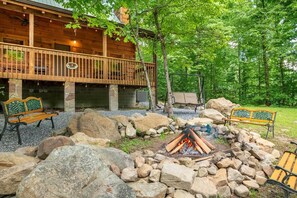 Ferienhaus, Mehrere Betten (Quiet Way Cabin) | Unterkunftsgelände