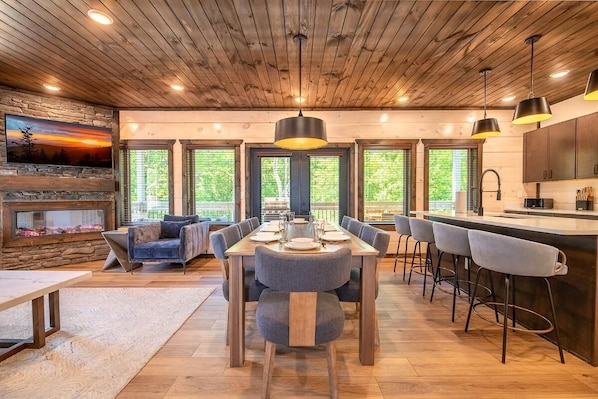 Ferienhaus, Mehrere Betten (Smoky Mountain Sapphire) | Speisen