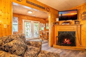House, Multiple Beds (The Mountain Dacha) | Living area - The Mountain Dacha (Sevierville)