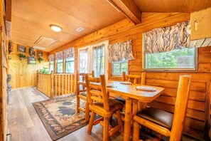House, Multiple Beds (The Mountain Dacha) | Dining - The Mountain Dacha (Sevierville)