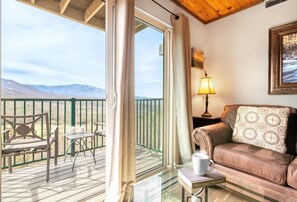 Condo, 1 King Bed with Sofa bed (Mountain View) | Living area - Mountain View (Gatlinburg)
