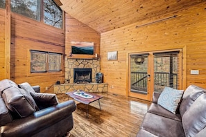 Ferienhaus, Mehrere Betten (Bearly Livin') | Wohnbereich