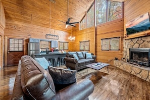 Ferienhaus, Mehrere Betten (Bearly Livin') | Wohnbereich