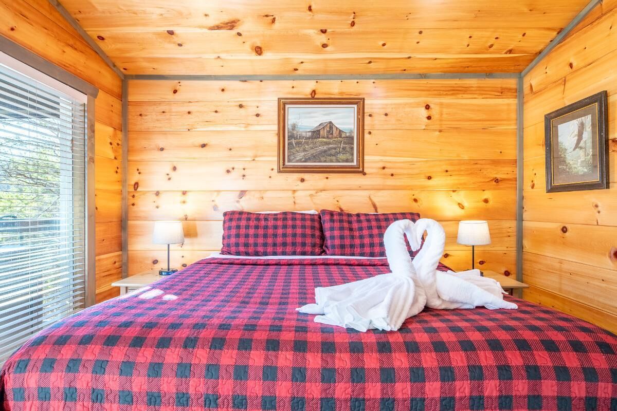 Casa, 1 cama de matrimonio grande con sofá cama (Eagles Nest Hideaway) | 1 dormitorio