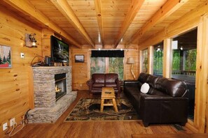 Ferienhaus, Mehrere Betten (Chubby Bear) | Wohnbereich