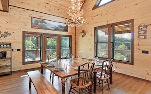 House, Multiple Beds (Misty Shadows) | Dining - Misty Shadows (Sevierville)