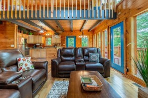 House, Multiple Beds (Wooden Beauty) | Living area - Wooden Beauty (Sevierville)