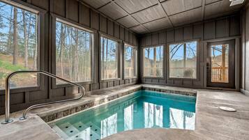 House, Multiple Beds (Calling Mountains) | Pool | Indoor pool, a heated pool