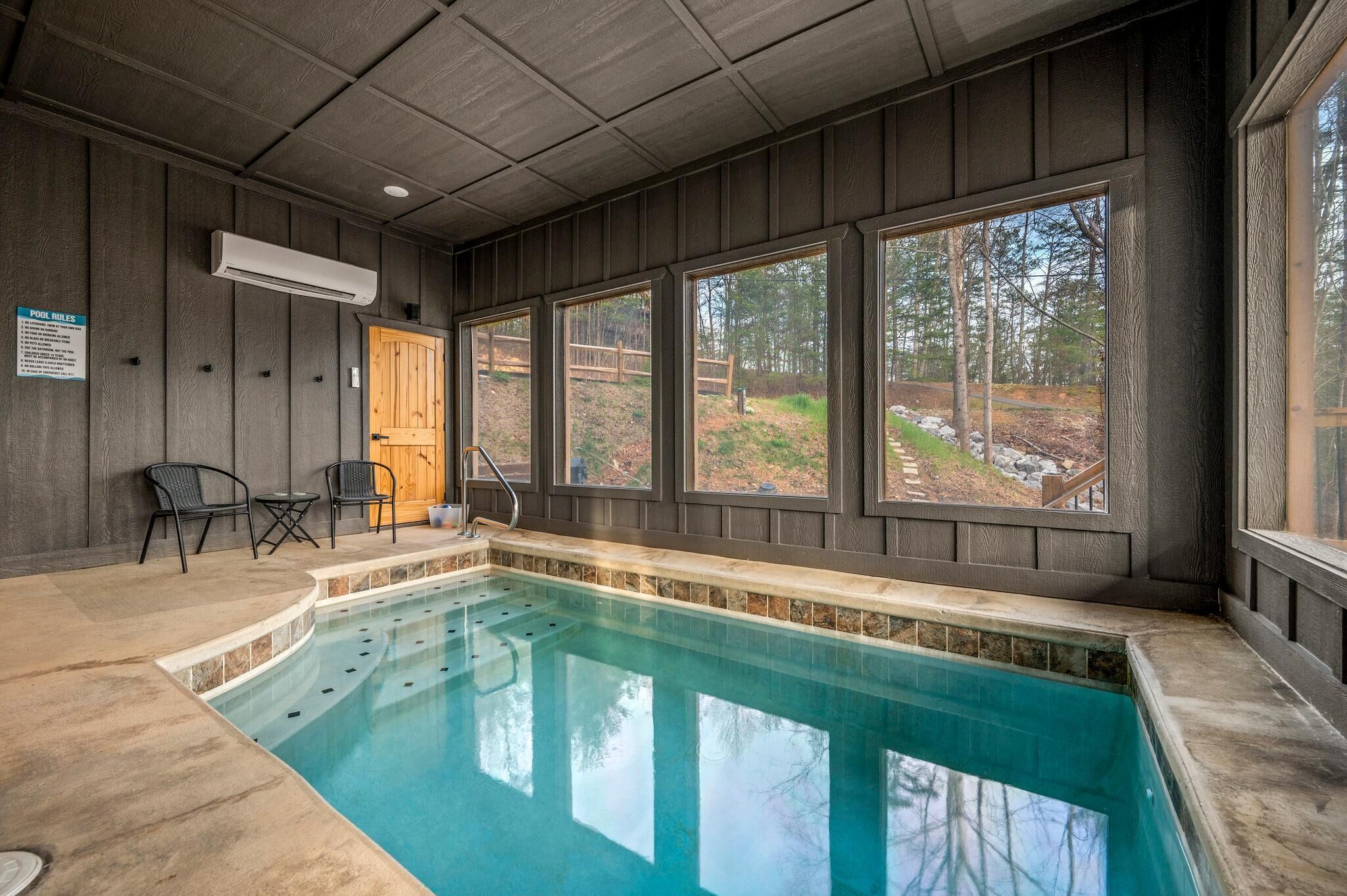 House, Multiple Beds (Calling Mountains) | Pool | Indoor pool, a heated pool