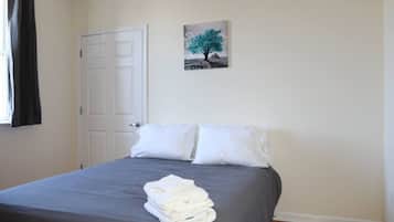 Desk, iron/ironing board, travel crib, WiFi
