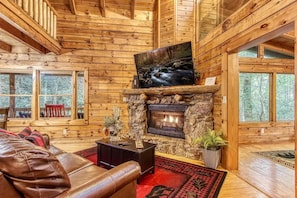 Ferienhaus, Mehrere Betten (Z - Timber Wolf Unit 2) | Wohnbereich