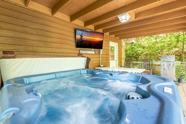Ferienhaus, Mehrere Betten (Carefree Hideaway) | Terrasse/Patio