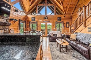 House, Multiple Beds (Away in the Mountains) | Living area - Away in the Mountains (Sevierville)
