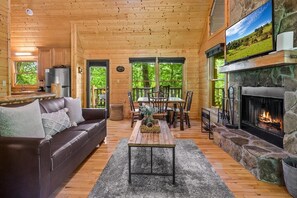 House, Multiple Beds (Whiskey Mountain) | Living area - Whiskey Mountain (Sevierville)