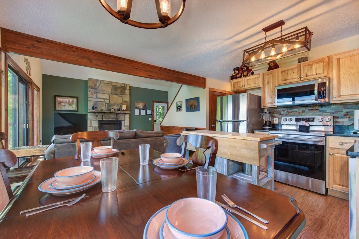 Casa, varias camas (Three Little Bears) | Cocina privada