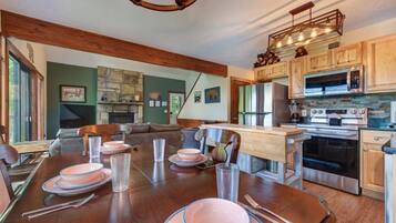 Casa, varias camas (Three Little Bears) | Cocina privada