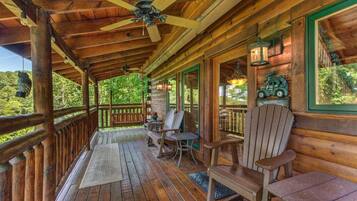 Ferienhaus, Mehrere Betten (Night Moves) | Terrasse/Patio
