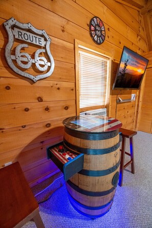 Ferienhaus, Mehrere Betten (Z - Chalet Morning Pearl) | Spielezimmer