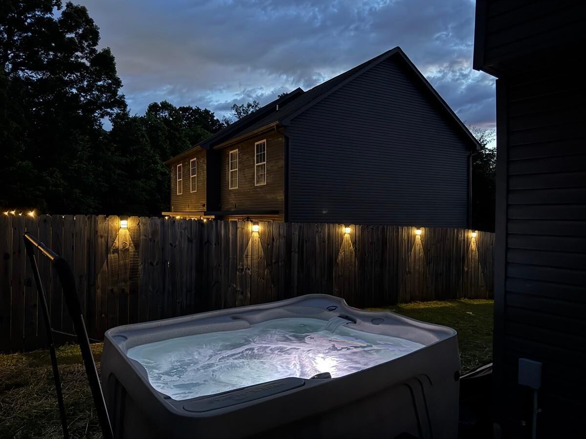 Huis, Meerdere bedden (Dreaming Bear) | Outdoor spabad