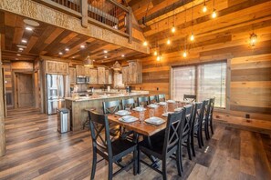 Ferienhaus, Mehrere Betten (Hilltop Hideaway) | Speisen