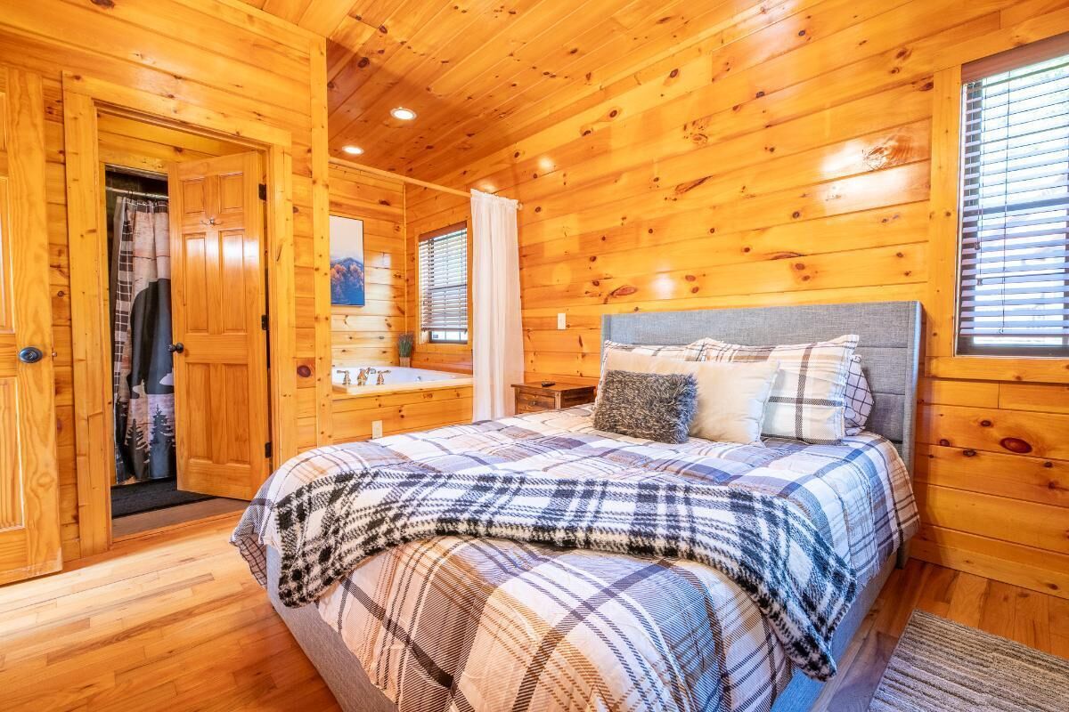 Casa, varias camas (Cabin on the Creek) | 1 habitación 