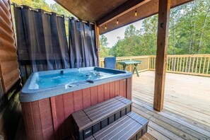 Terrace/patio - Cabin on the Creek (Sevierville)