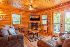 Ferienhaus, Mehrere Betten (Ridge Vista) | Wohnbereich