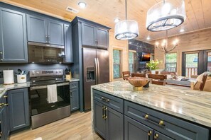 Ferienhaus, Mehrere Betten (Valley Cove) | Eigene Küche