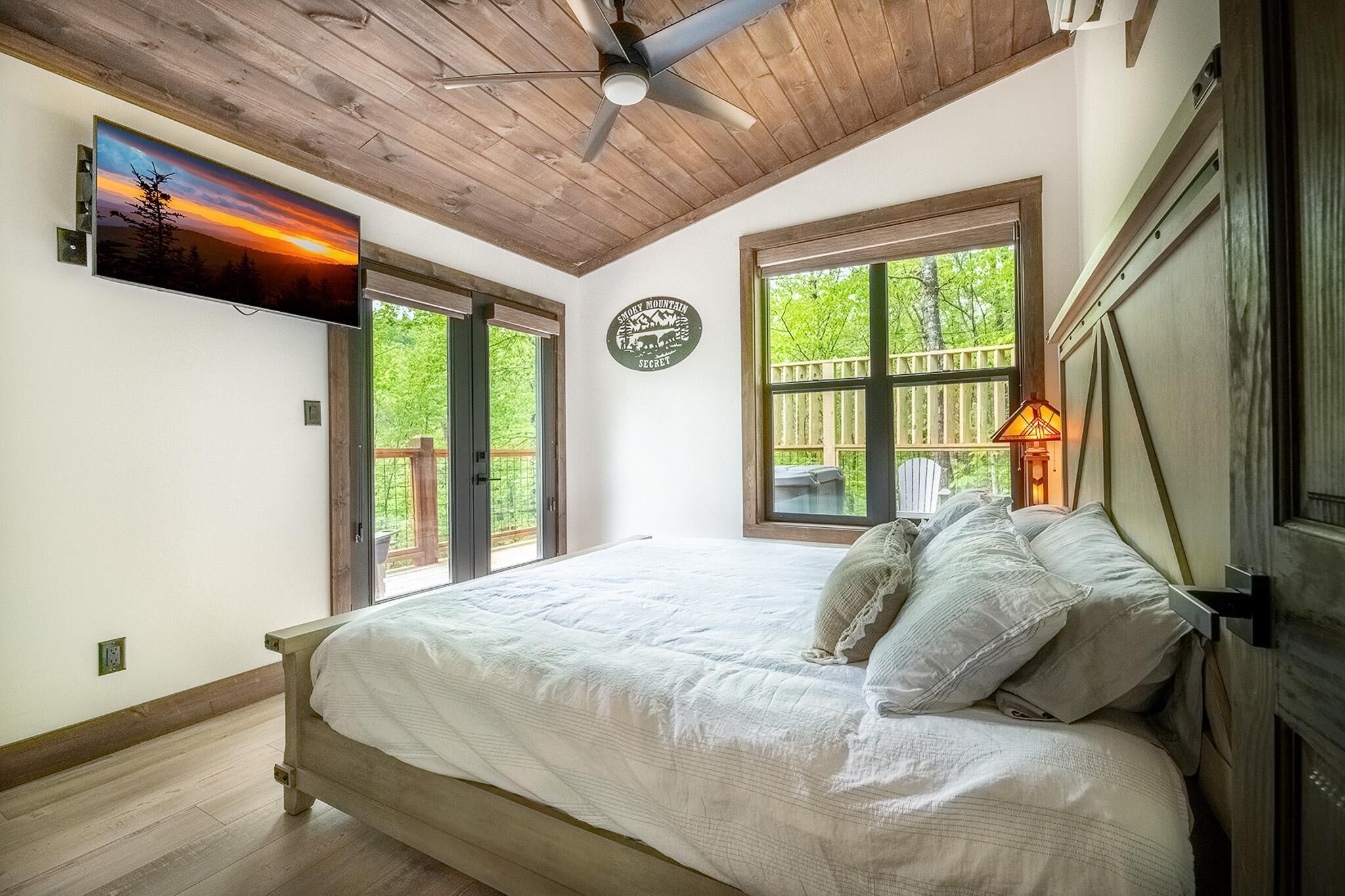 Huis, 1 kingsize bed met slaapbank (Smoky Mountain Secret) | 1 slaapkamer