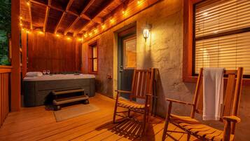 Casa, 1 cama King size y sofá cama (Smoky Mountain Secret) | Spa