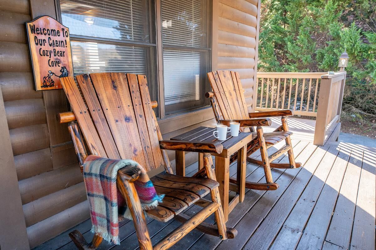 Maison, Plusieurs lits (Cozy Bear Cove 2) | Terrasse/patio