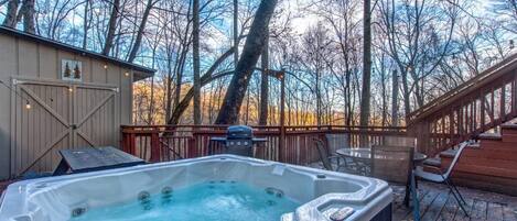 บ้านพัก, หลายเตียง (Golden Pines Retreat) | ลานระเบียง/นอกชาน