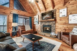 Ferienhaus, Mehrere Betten (The Mellow Moose) | Wohnbereich